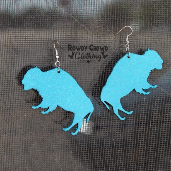 Rowdy Roamer Leather Earrings